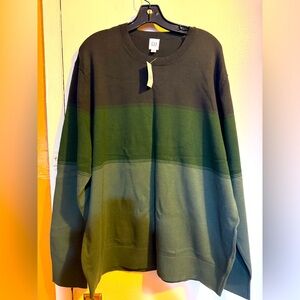 Brand New Men’s Gap Factory  Green Sweater. Size XXL
